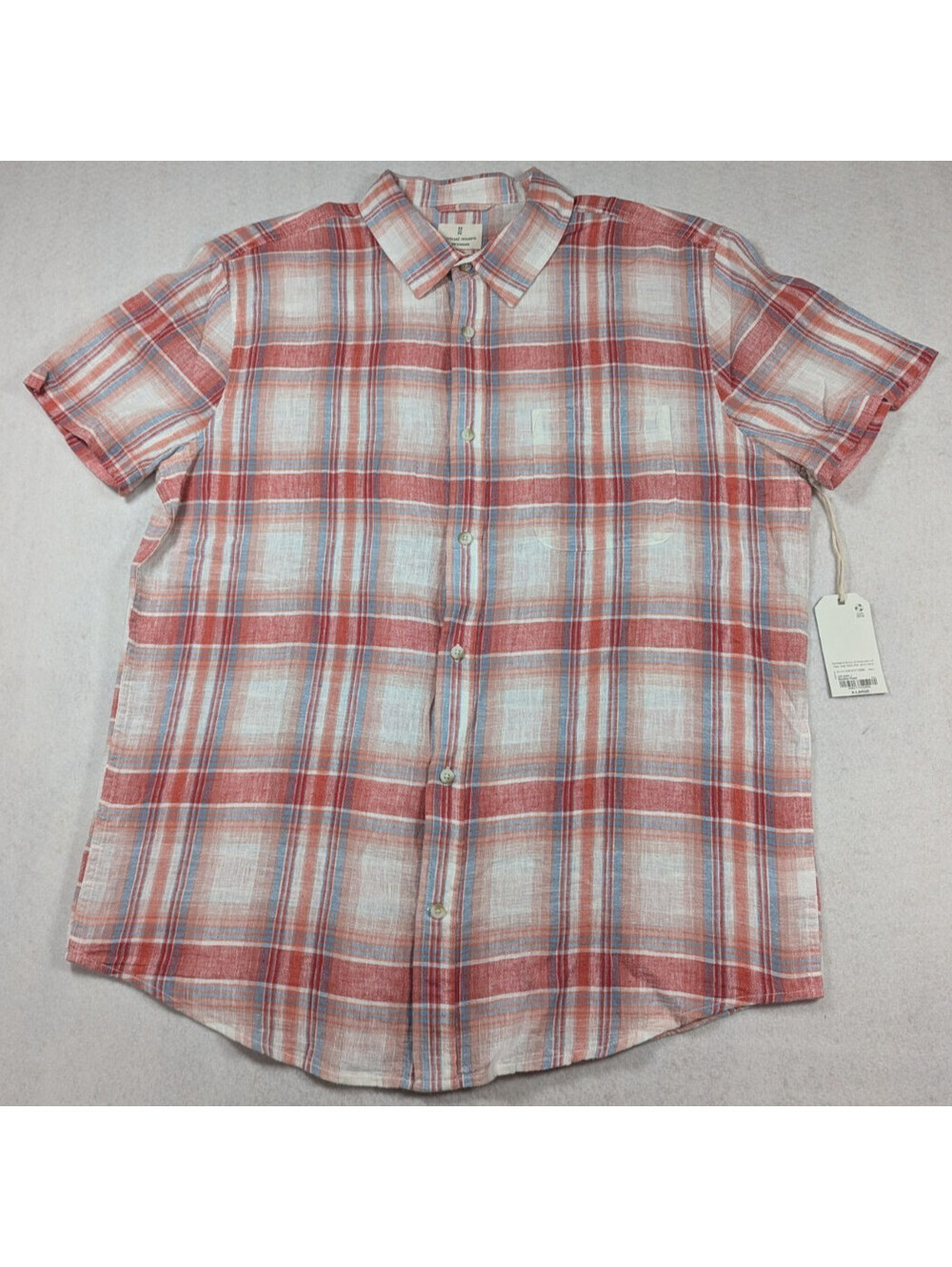 Mutual Weave - Men's Shirt - Bonfire Plaid - Size: XL